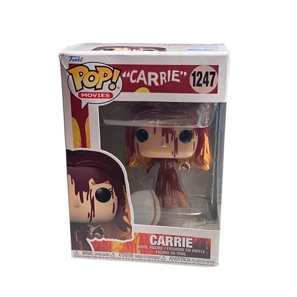 New in Box Funko POP! Movies: Carrie (Telekenesis) 1247 Figurine Collectible - Picture 2 of 7